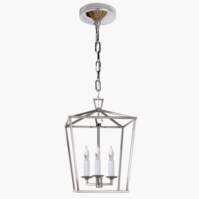 Darlana Mini Lantern in Polished Nickel.png