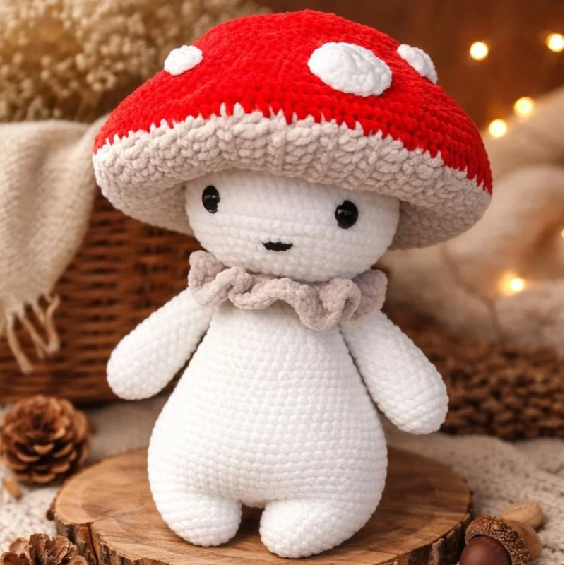 Mushroom Man Plushie