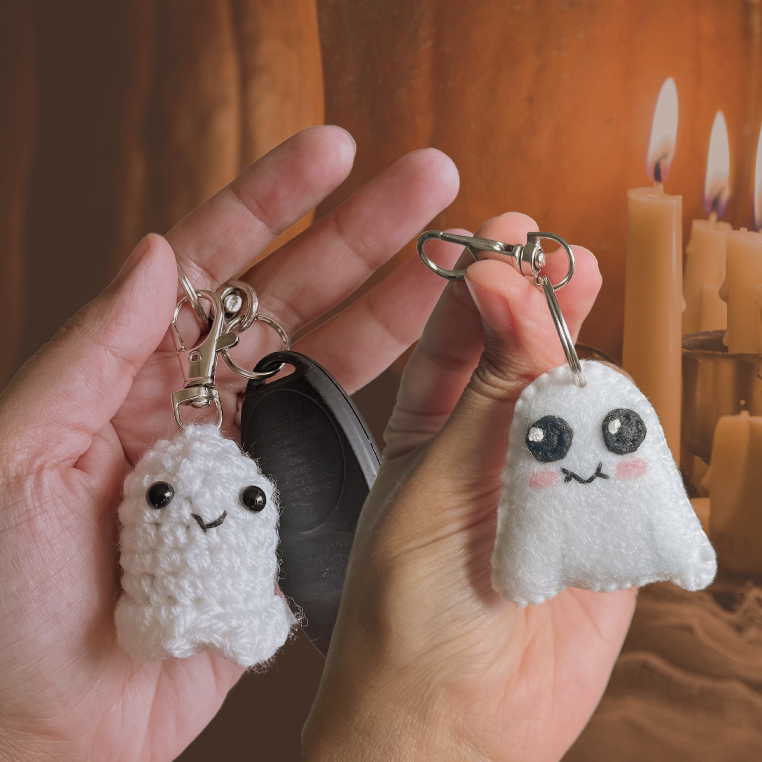Ghost Keychains
