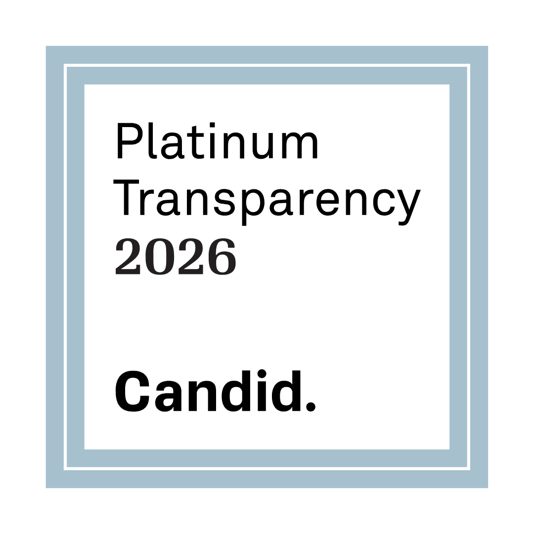 Platinum Transparency 2026 Candid certification badge with silver border on white background