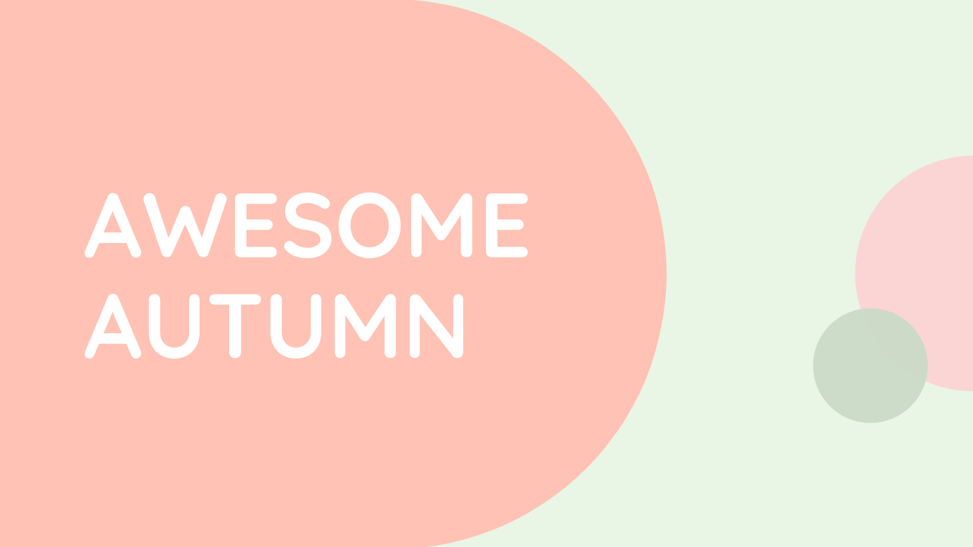 Awesome Autumn