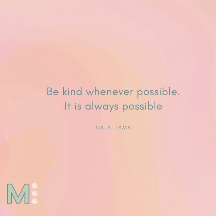 Mindful Moment on kindness ✨✨✨