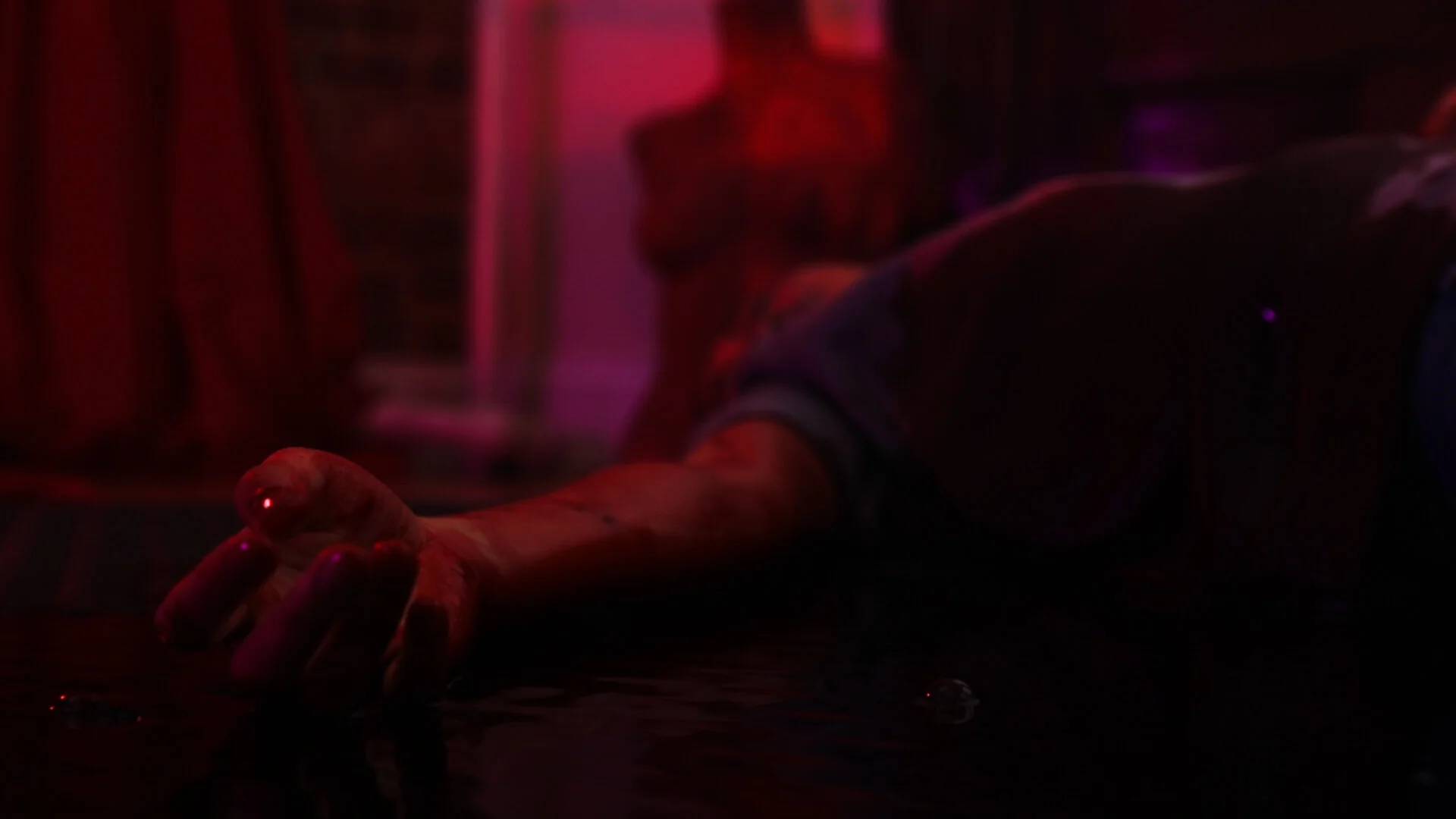 A still from The Wounded and The Watcher showing one of the most important moments!