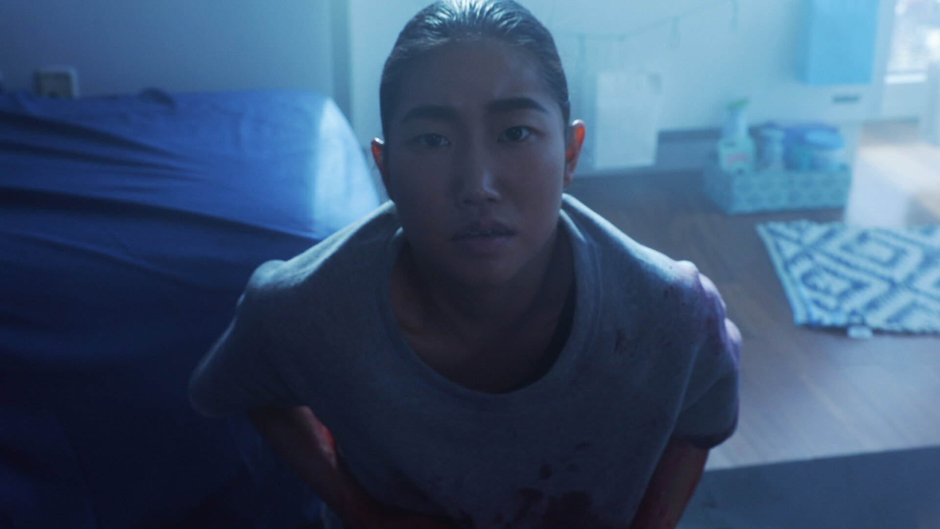 A pivotal moment from The Wounded and The Watcher