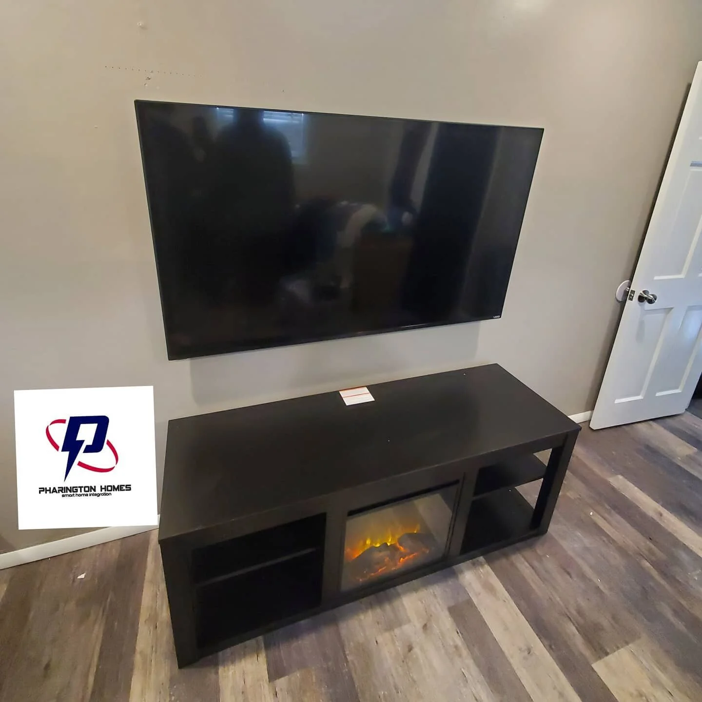 65&quot; TV mounting with hidden wires and power relocation.

#soundbar #tv #tvwall #tvmounting #drywall #wallfish #mounting #tvfurniture #drywall #tvfirewall #tvfireplace #tvcommercial #tiktok #travelphotography #samsung #lg #sony #vizio #appletv #n