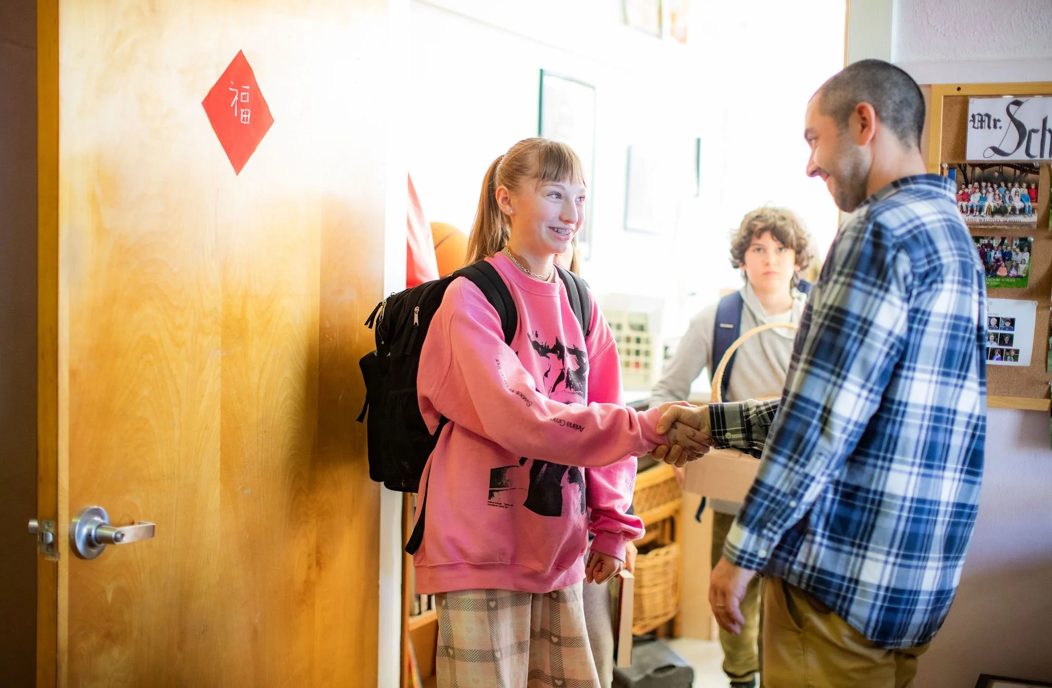 Portland Waldorf School_Afternoon Handshake.JPG