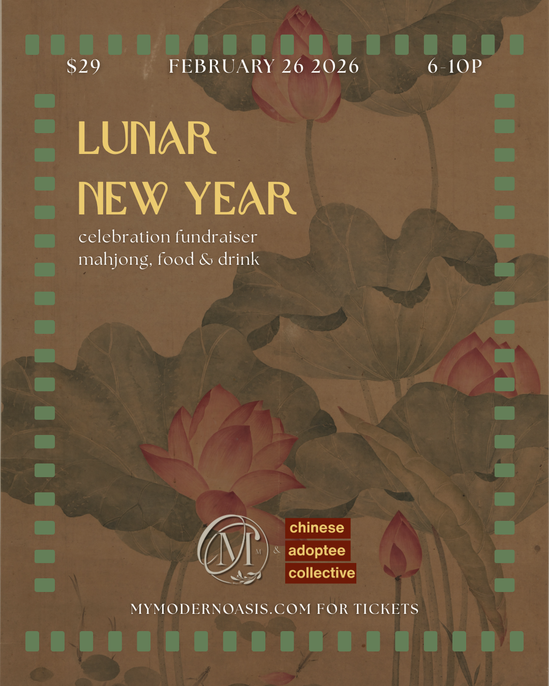 Lunar New Year Mahjong Night at MMO