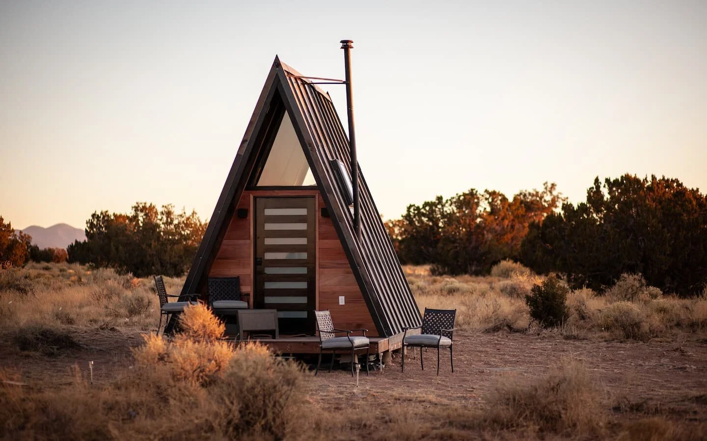 The Most Cozy A-Frame Cabin Rentals