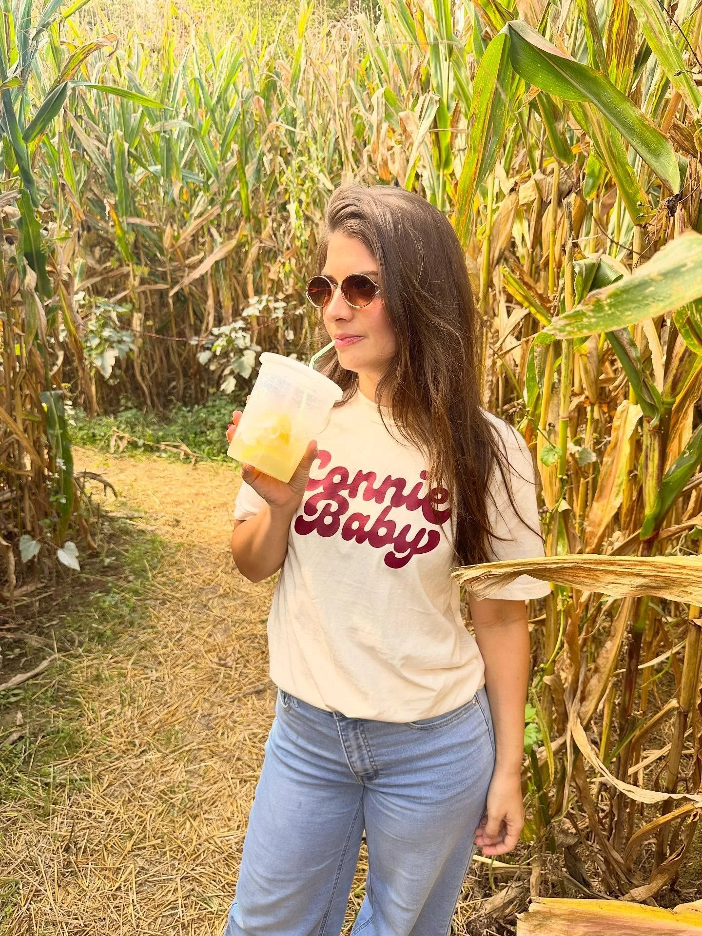 Fall is finally here! 
#cornmaze #fall #lemonade
