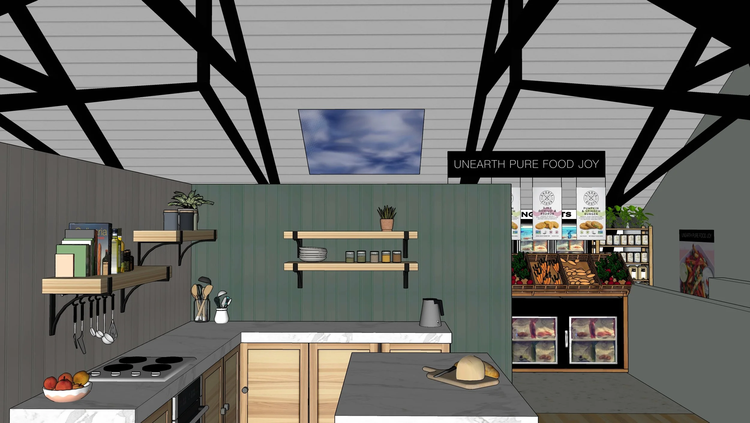 Kitchen green wall.jpg