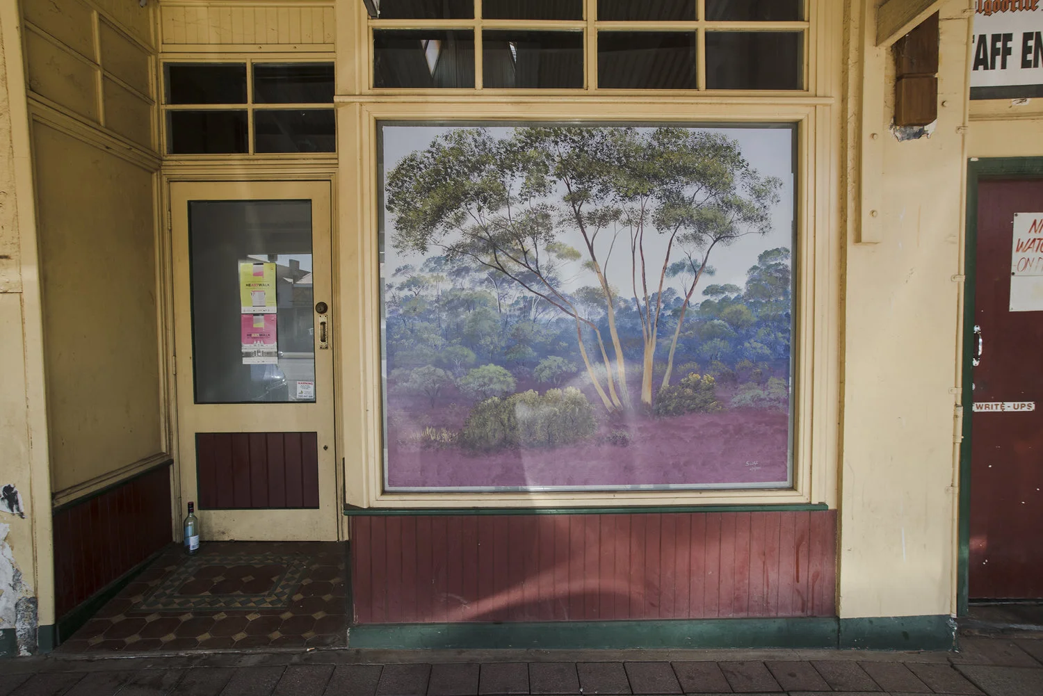 John Scott 'Afternoon light on the trees' 2017. Photo by George Foulkes-Taylor.