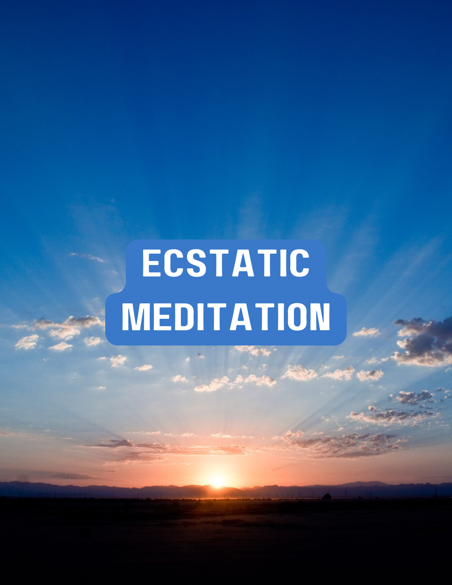 Voices of Change Presents Ecstatic Meditation