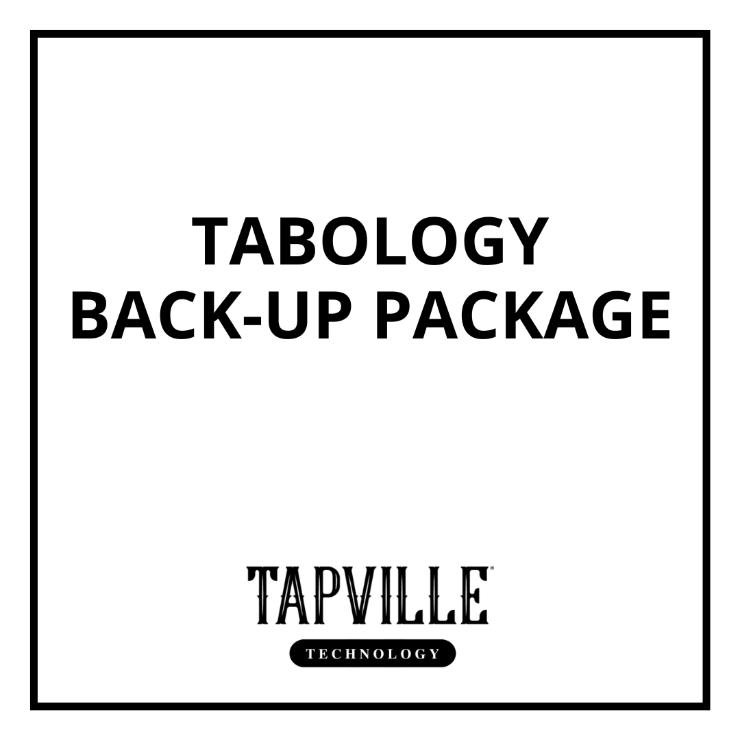 Tabology Back-up Package