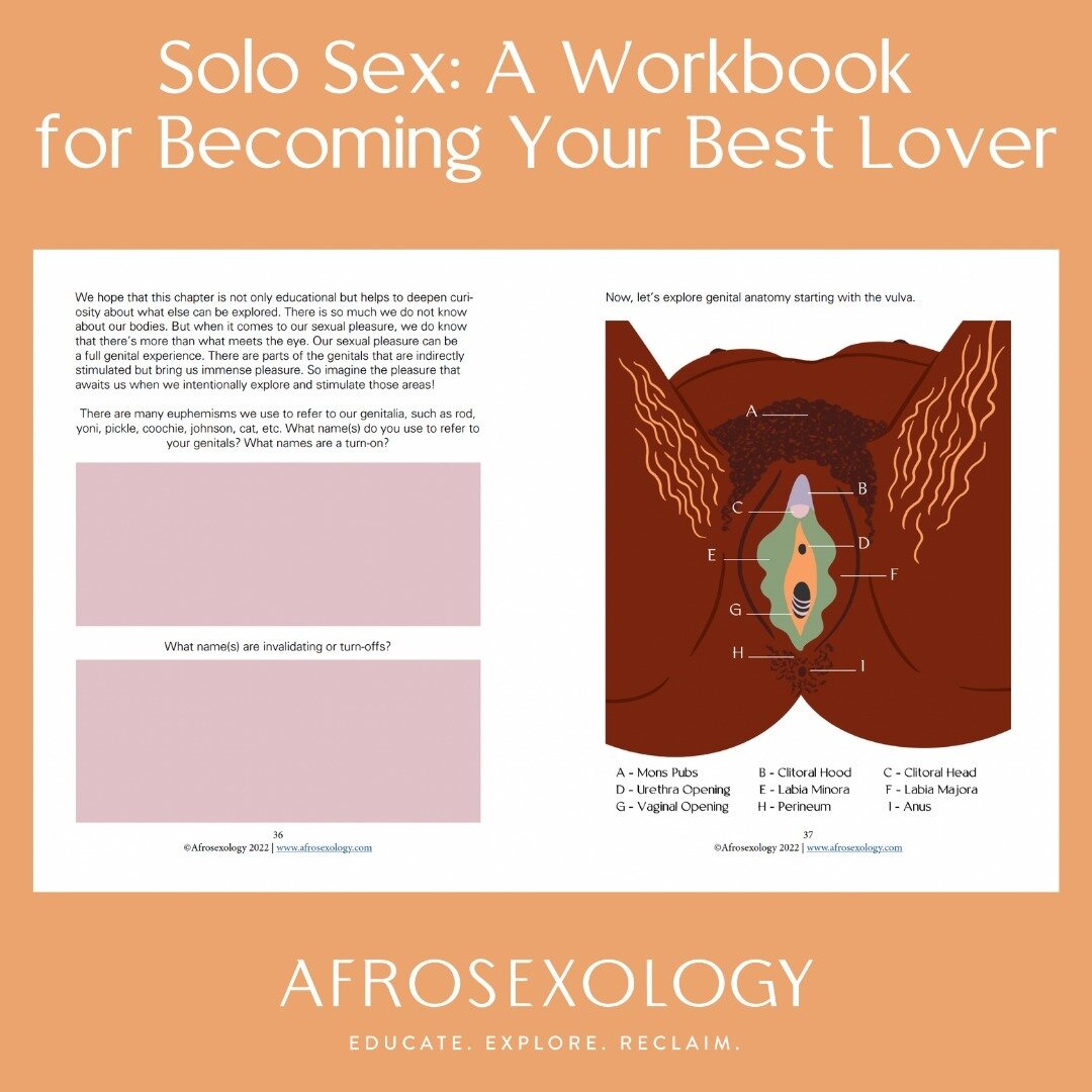 Someone reached out asking about a past workshop during which we went over sexual and pleasure anatomy and they wanted to know if we could share that information. 

Well, it's all in our workbook, Solo Sex: A Workbook for Becoming Your Best Lover!

W