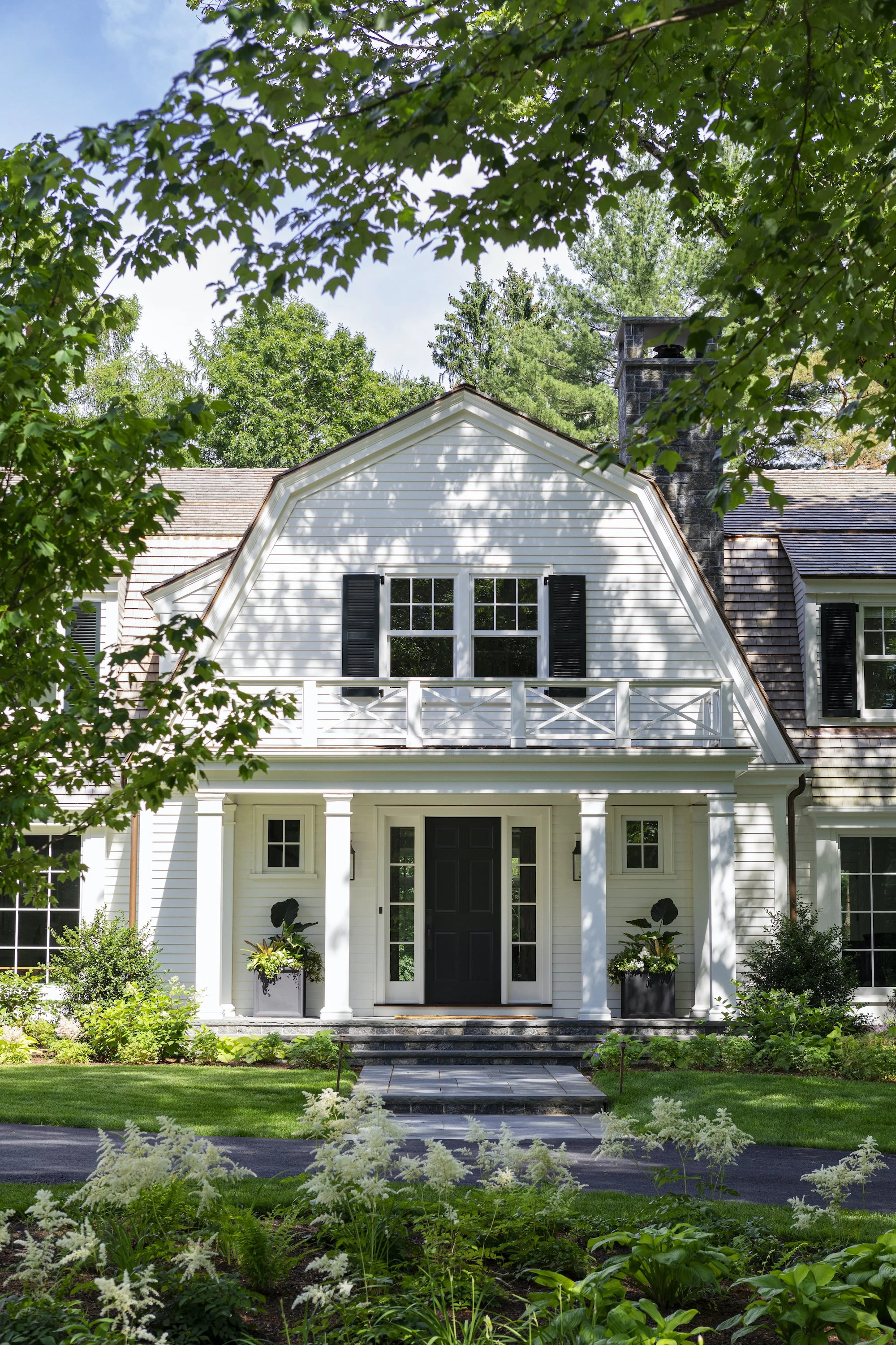 Quintessential Concord Gambrel Front Door Mellowes & Paladino Architects.jpg