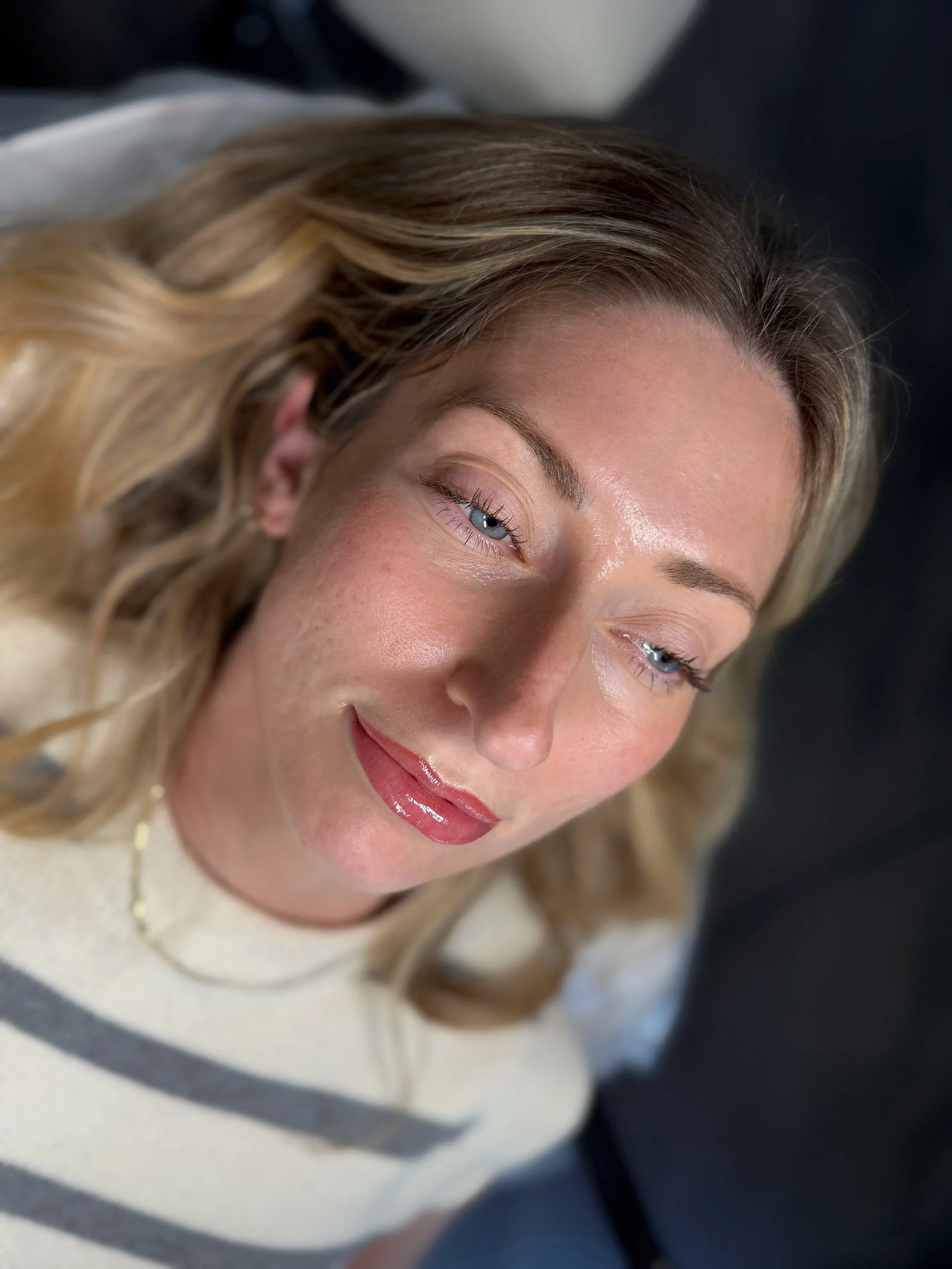 Just completed lip blush with soft outline and full fill