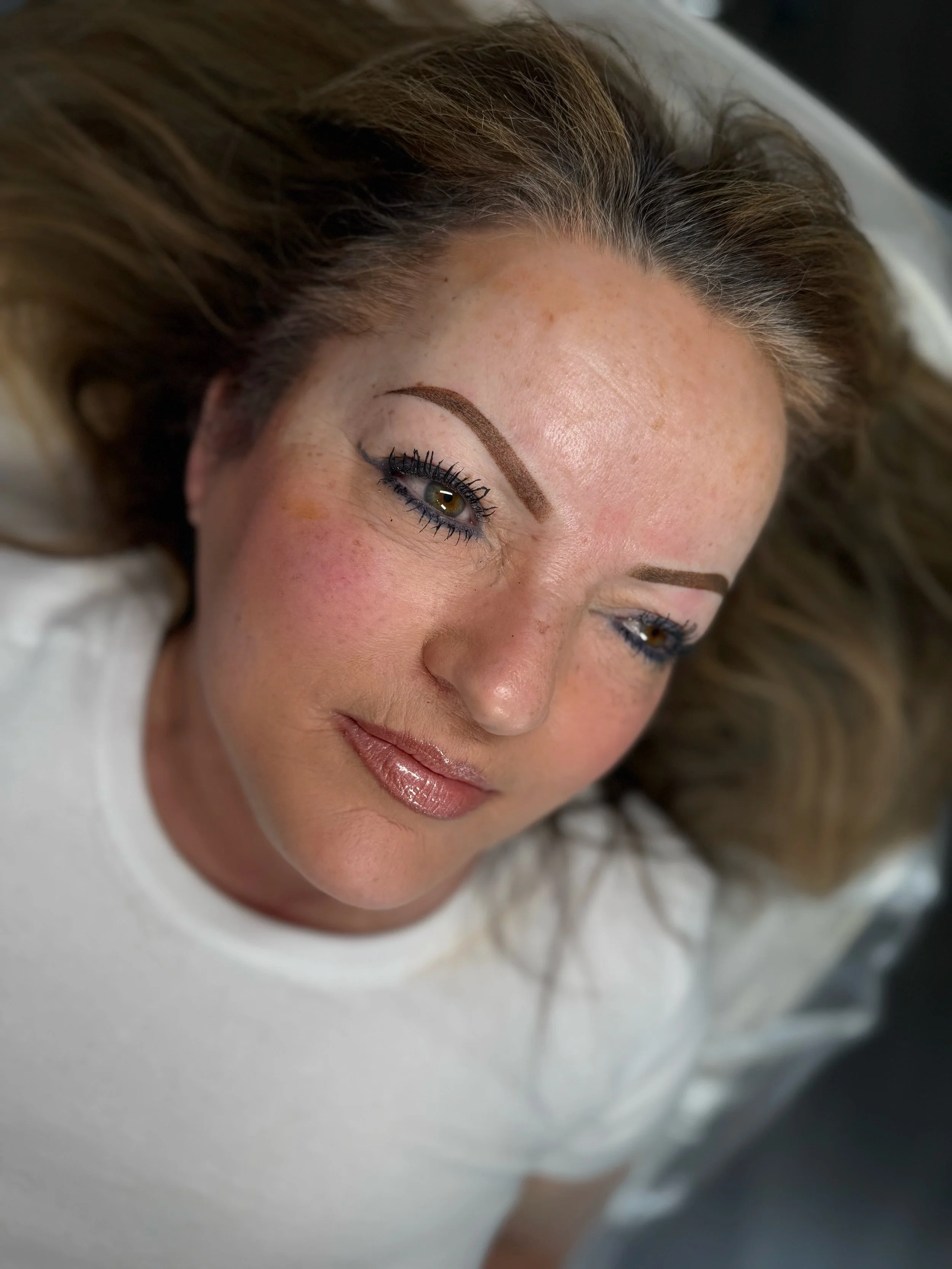 Defined powder brows with fresh pigment saturation