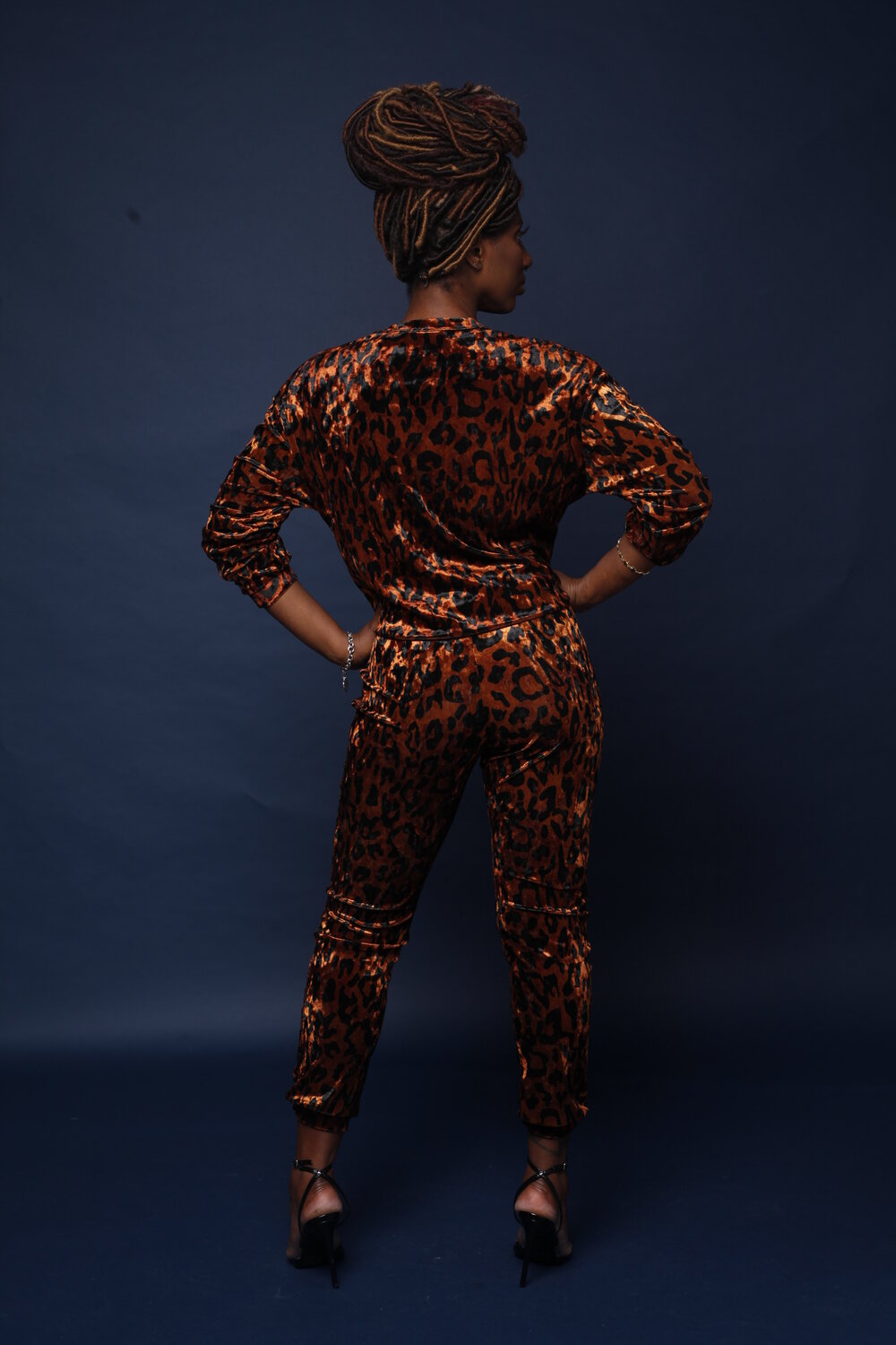 VELVET LEOPARD SET — The Panache Collection