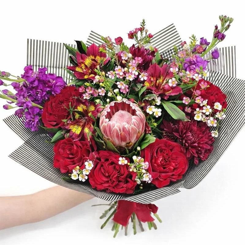 Romance, Wrapped Bouquet