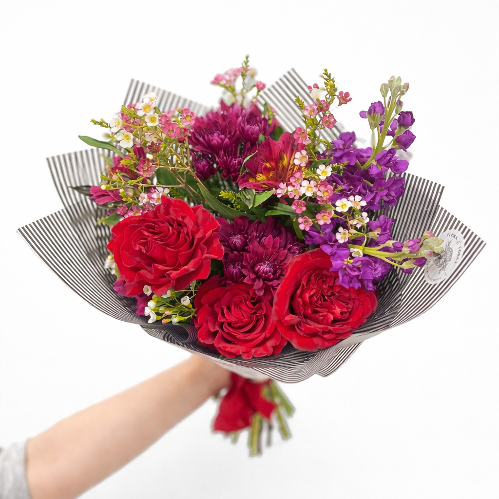 Romance, Wrapped Bouquet