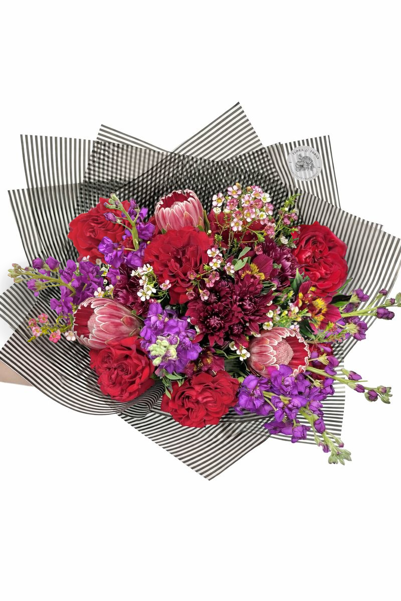 Romance, Wrapped Bouquet