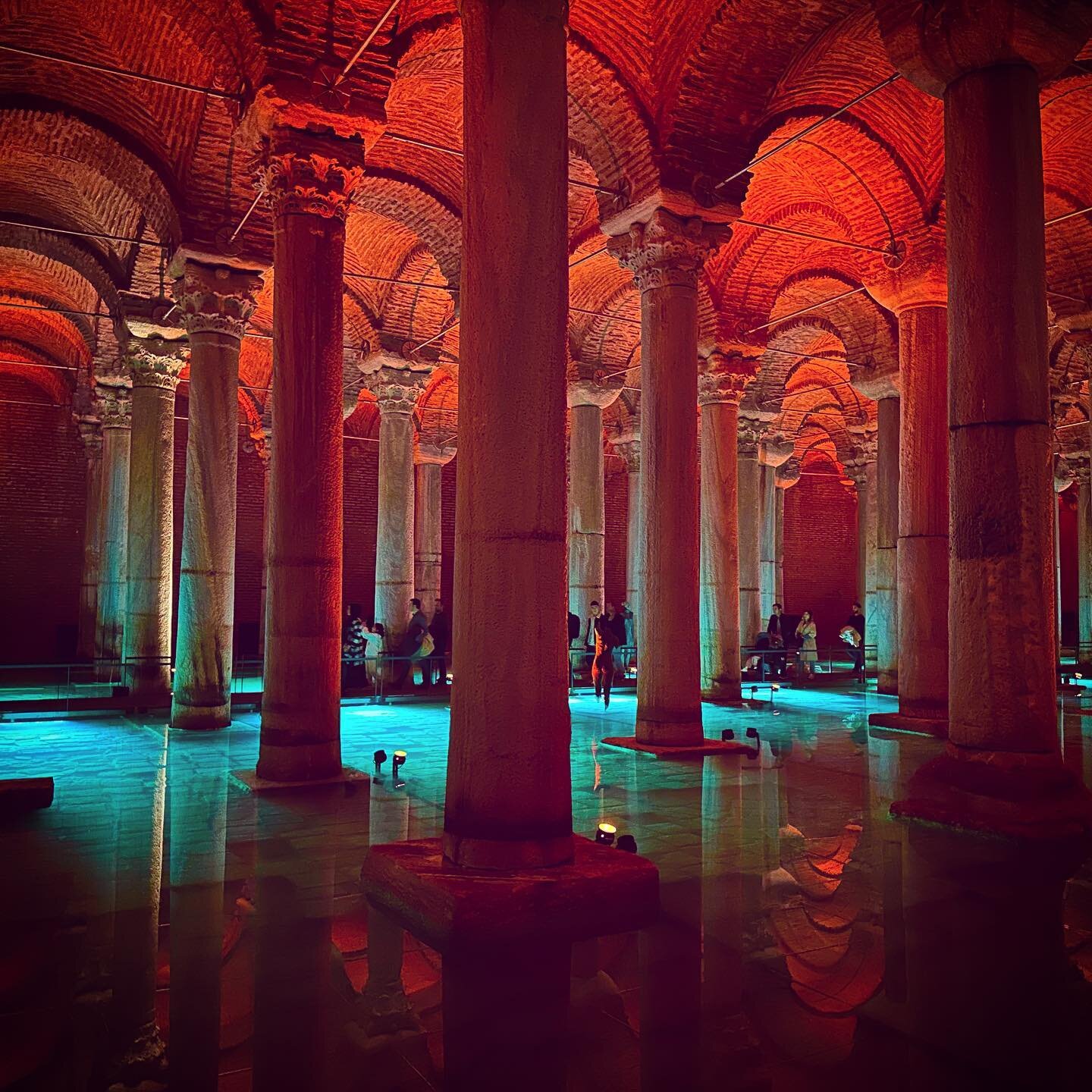 Basilica Cistern, Istanbul. An incredible feat of Roman construction