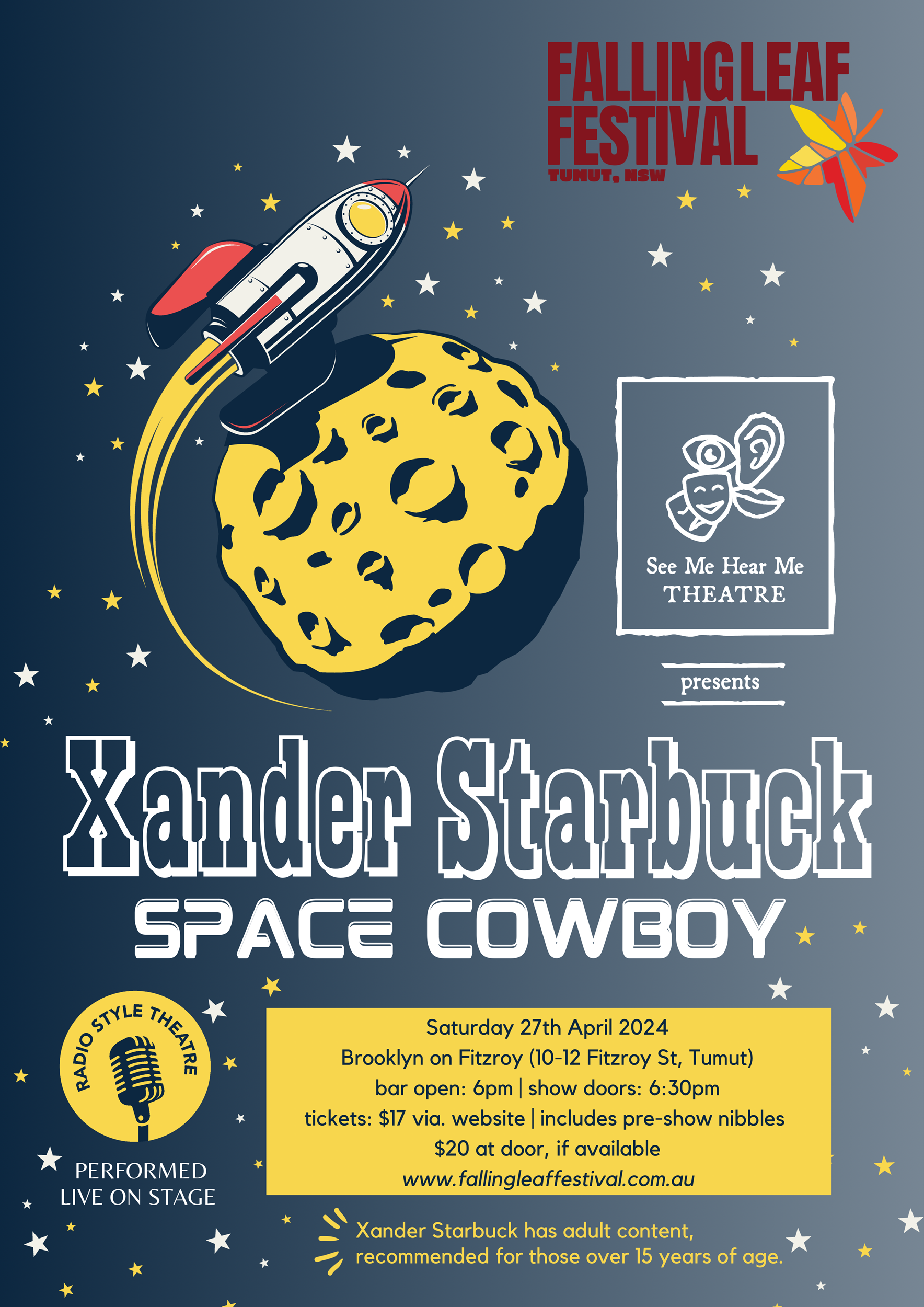 LIVE THEATRE - Xander Starbuck - Space Cowboy 