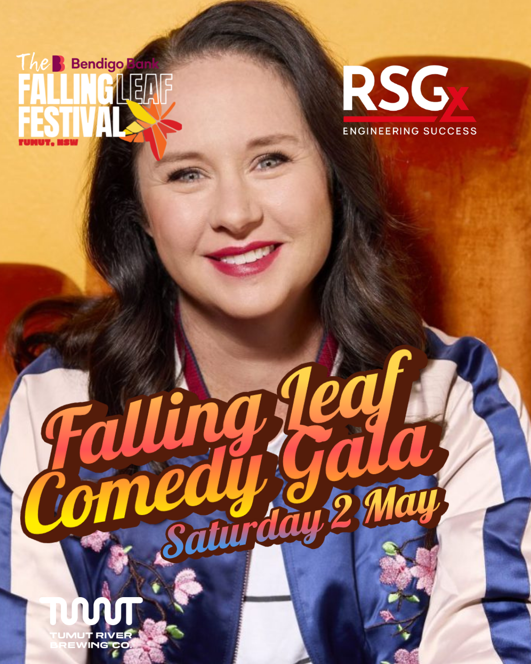 Comedy Gala Headliner announced — Falling Leaf Festival