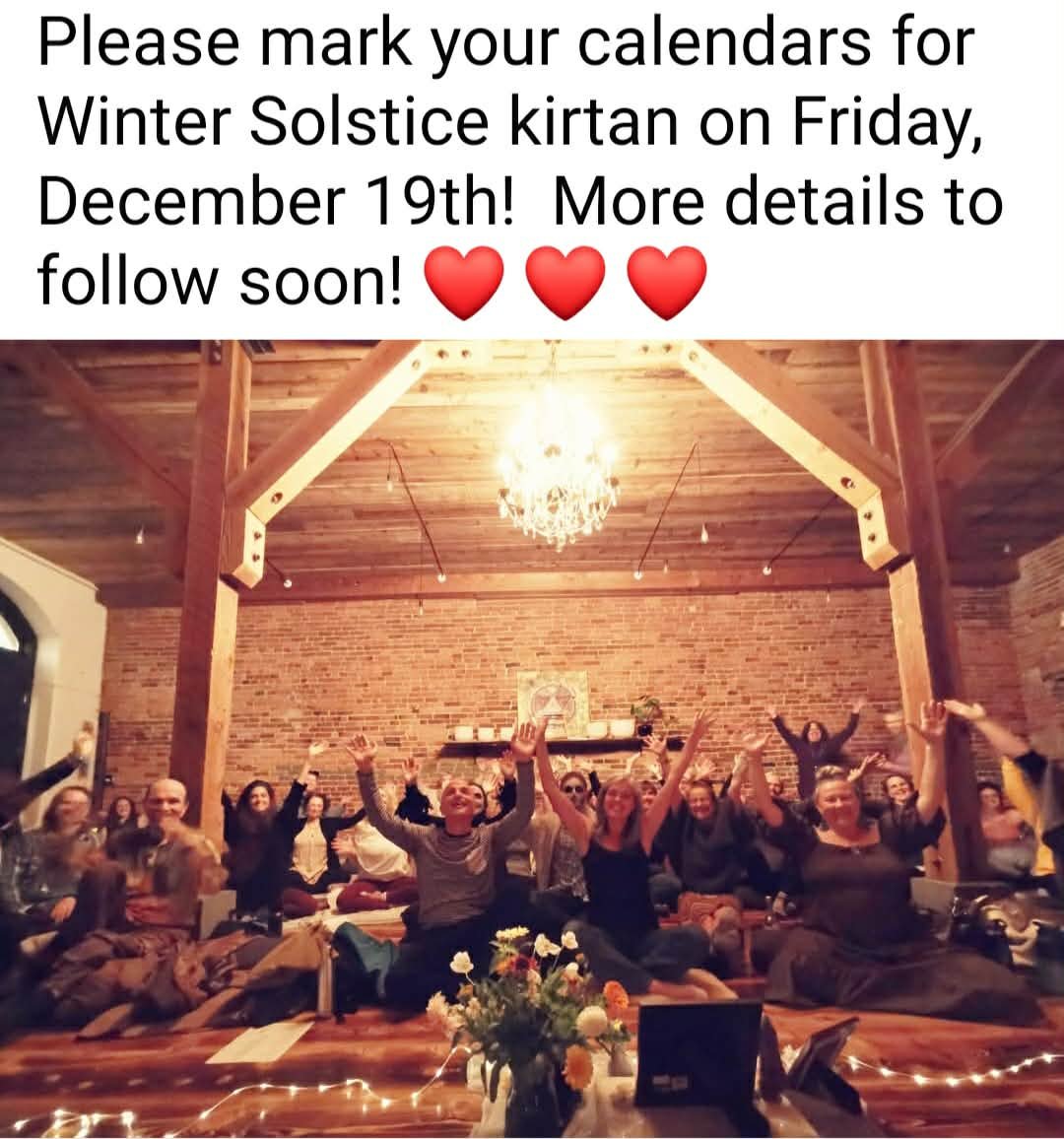 Winter Solstice Kirtan