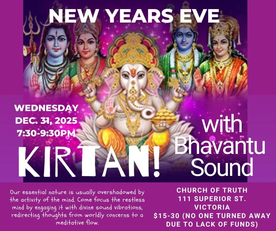 New Year's Eve Kirtan