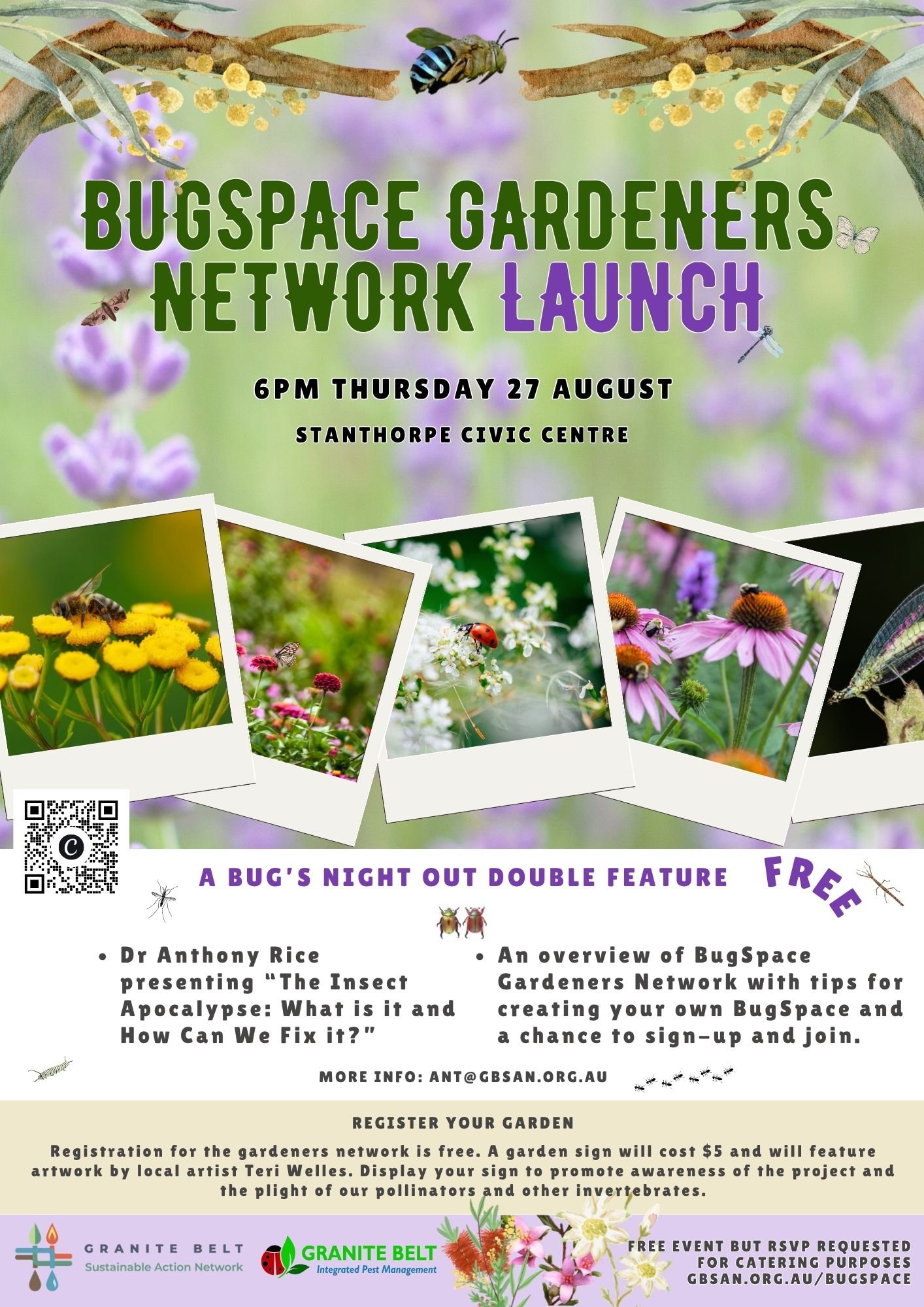 BugSpace Gardeners Network launch