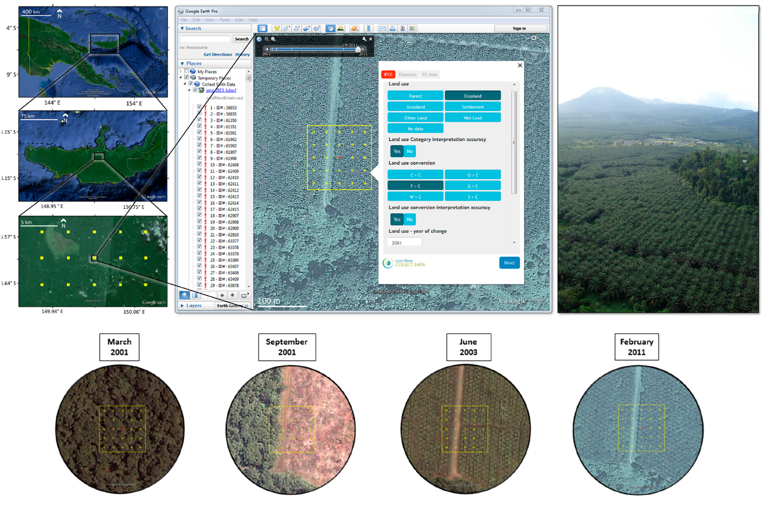 Collect Earth: Land Use and Land Cover Assessment through Augmented Visual Interpretation