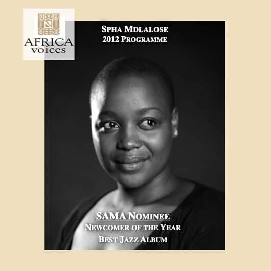 We are proud to announce that our #AfricaVoicesTrust #PastParticipant @sphamdlalose has been nominated for not one, but three #SAMA Awards! Spha has been nominated in the #NewcomerOfTheYear and #FemaleArtistOfTheYear categories and her album 'Indlel'