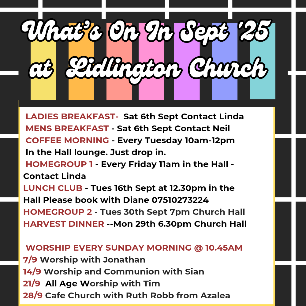 What’s on - September 2025