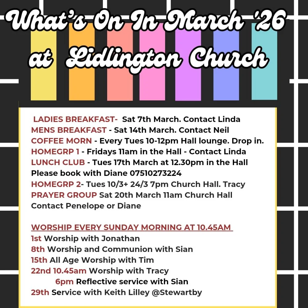 What’s on in March 2026