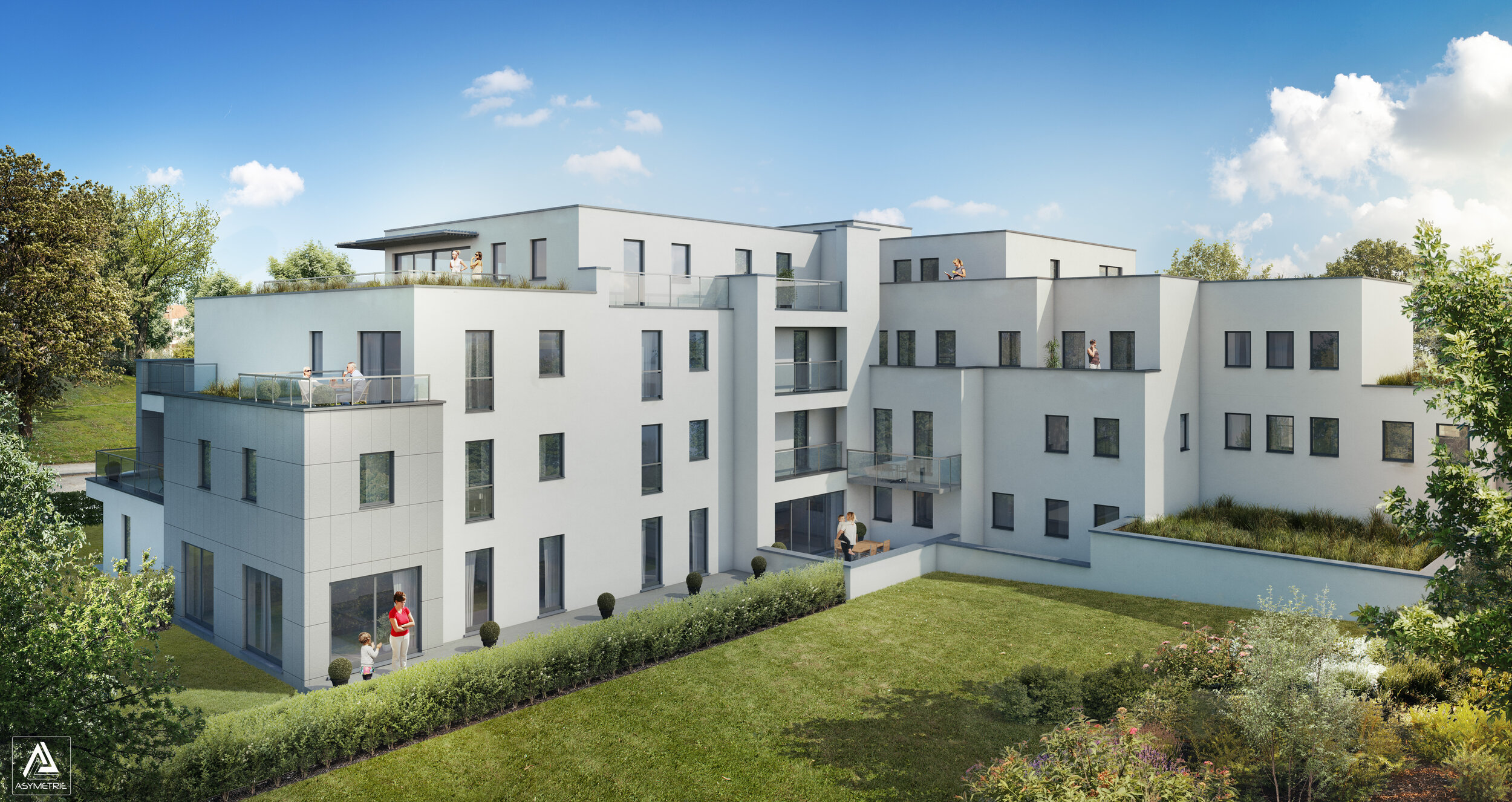 Uccle rue Engeland Immeuble Plein Ciel vue 2 170323.jpg