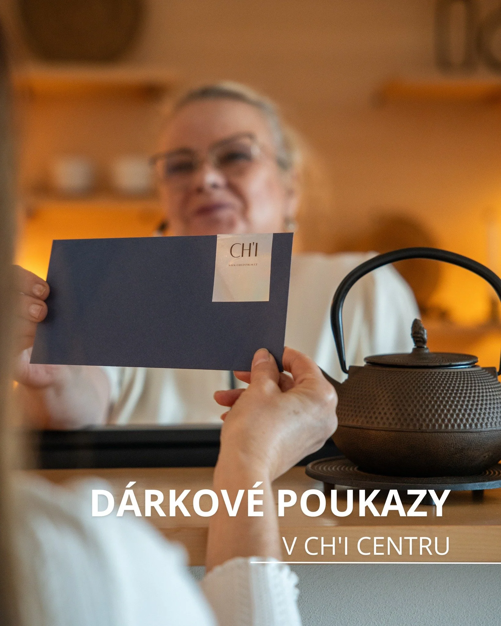 D&aacute;rek na posledn&iacute; chv&iacute;li? Vyře&scaron;te ho s lehkost&iacute; ✨

Hled&aacute;te d&aacute;rek, kter&yacute; potě&scaron;&iacute; tělo i du&scaron;i? V CHI centru jsme pro v&aacute;s připravili d&aacute;rkov&eacute; poukazy, kter&e