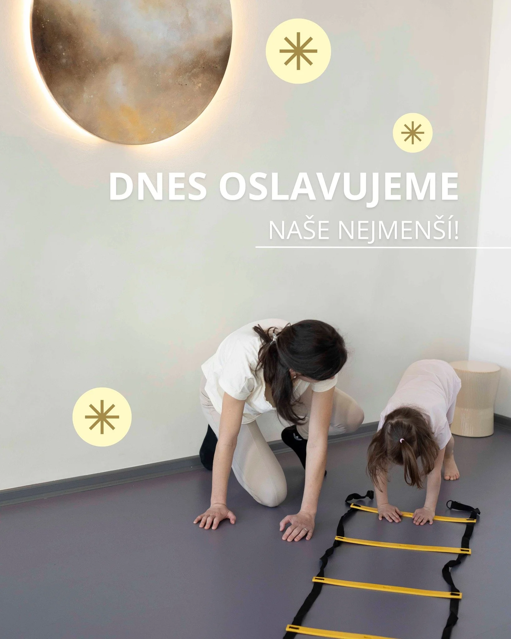 Kr&aacute;sn&yacute; Den dět&iacute;! 👶

Dnes oslavujeme na&scaron;e nejmen&scaron;&iacute;. Jako rodiče pro ně chceme přirozeně to nejlep&scaron;&iacute; a k tomu neodmyslitelně patř&iacute; i zdrav&yacute; a bezbolestn&yacute; pohyb. 💪
Těžk&eacut