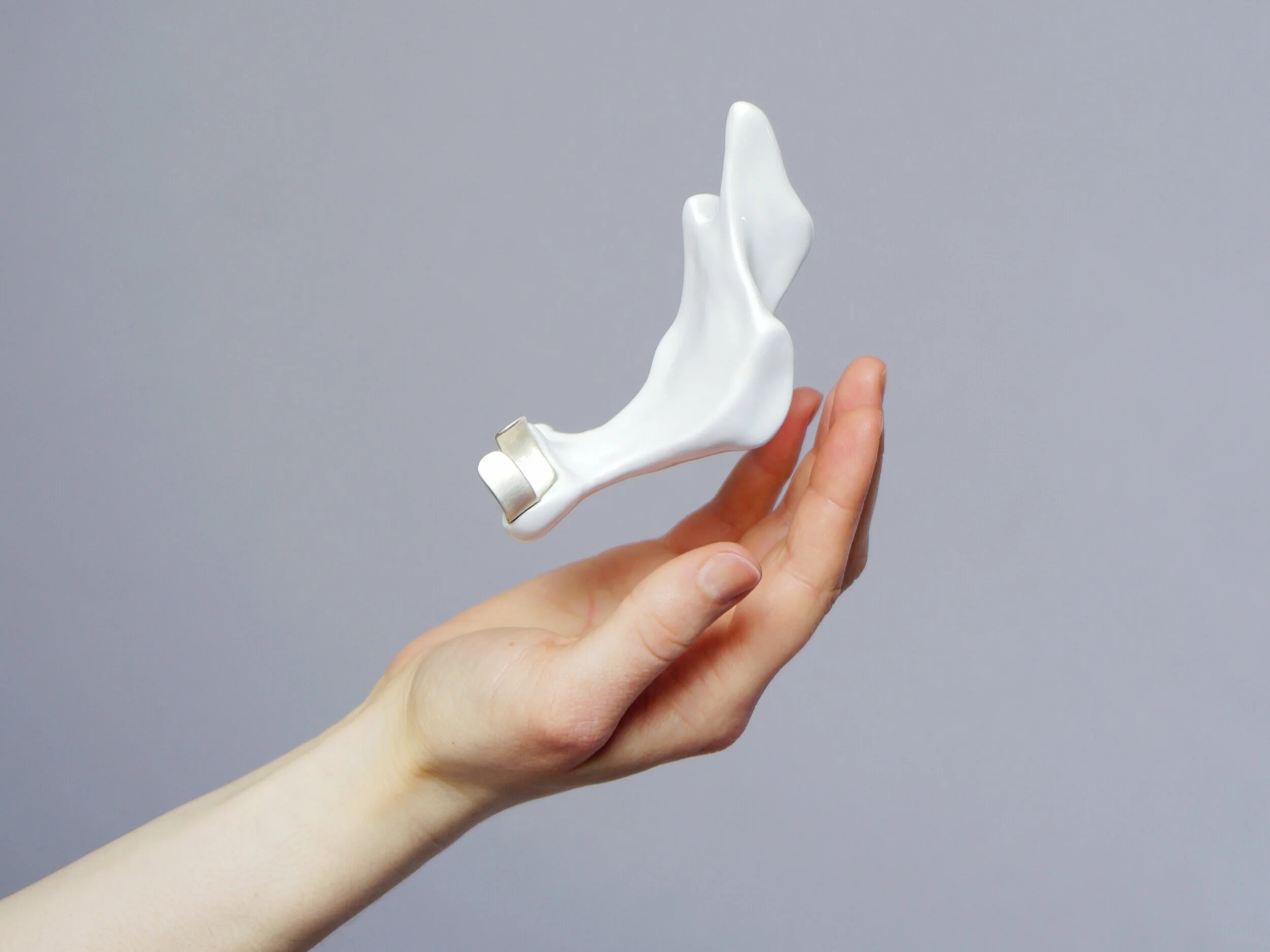 Foot Massager (2017)Silver, brass, SLS nylon