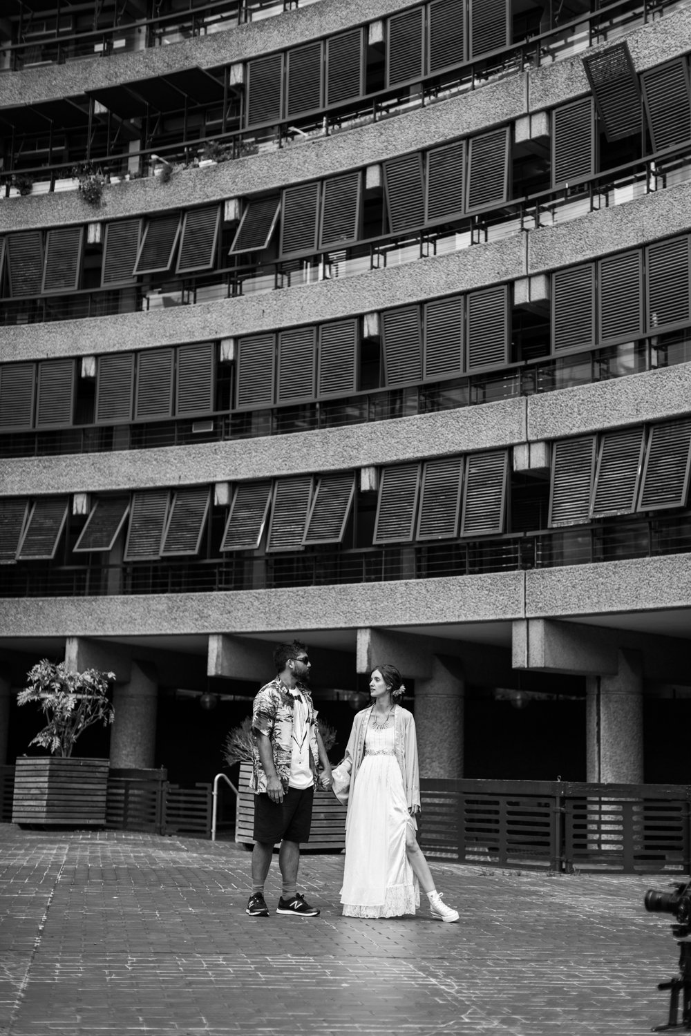 Outside The Barbican 