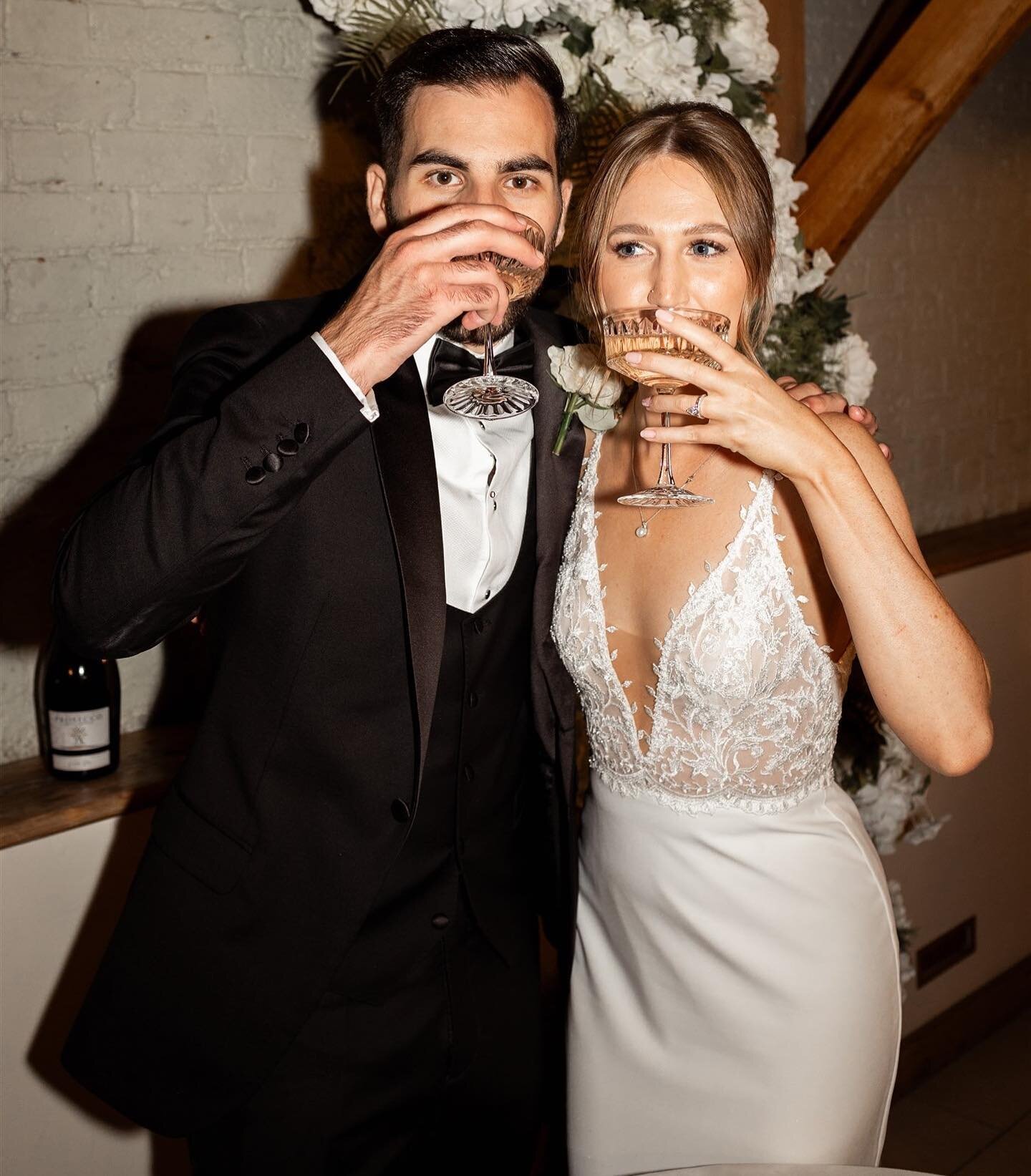 Champagne moments for Hayley + Anthony 🥂

@amberharlowmakeup 
@leahcleaverhair 
@madewithlovebridal 
@haloandwrenbridal 
@gaynespark 

#blacktiewedding #blacktieweddingphotography #champagne #champagnetower #directflashphotography #editorialweddingp