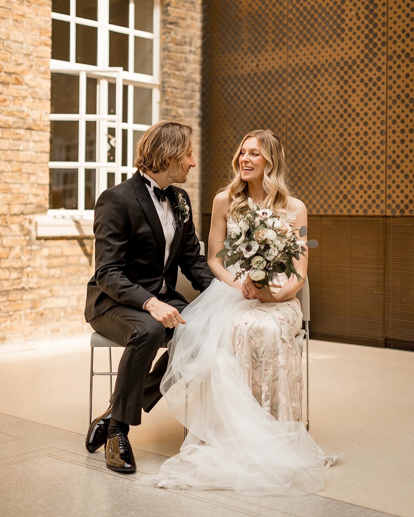 I was reminded of this wedding recently, so had to share - An exceptionally gorgeous day for Lucy + Luke, with a ceremony in the North Atrium at the Hackney Town Hall @hackneyvenues 〰️

@knotyouraveragebride 
@bowendryden 
@laurenmizon.bespokeveils 
