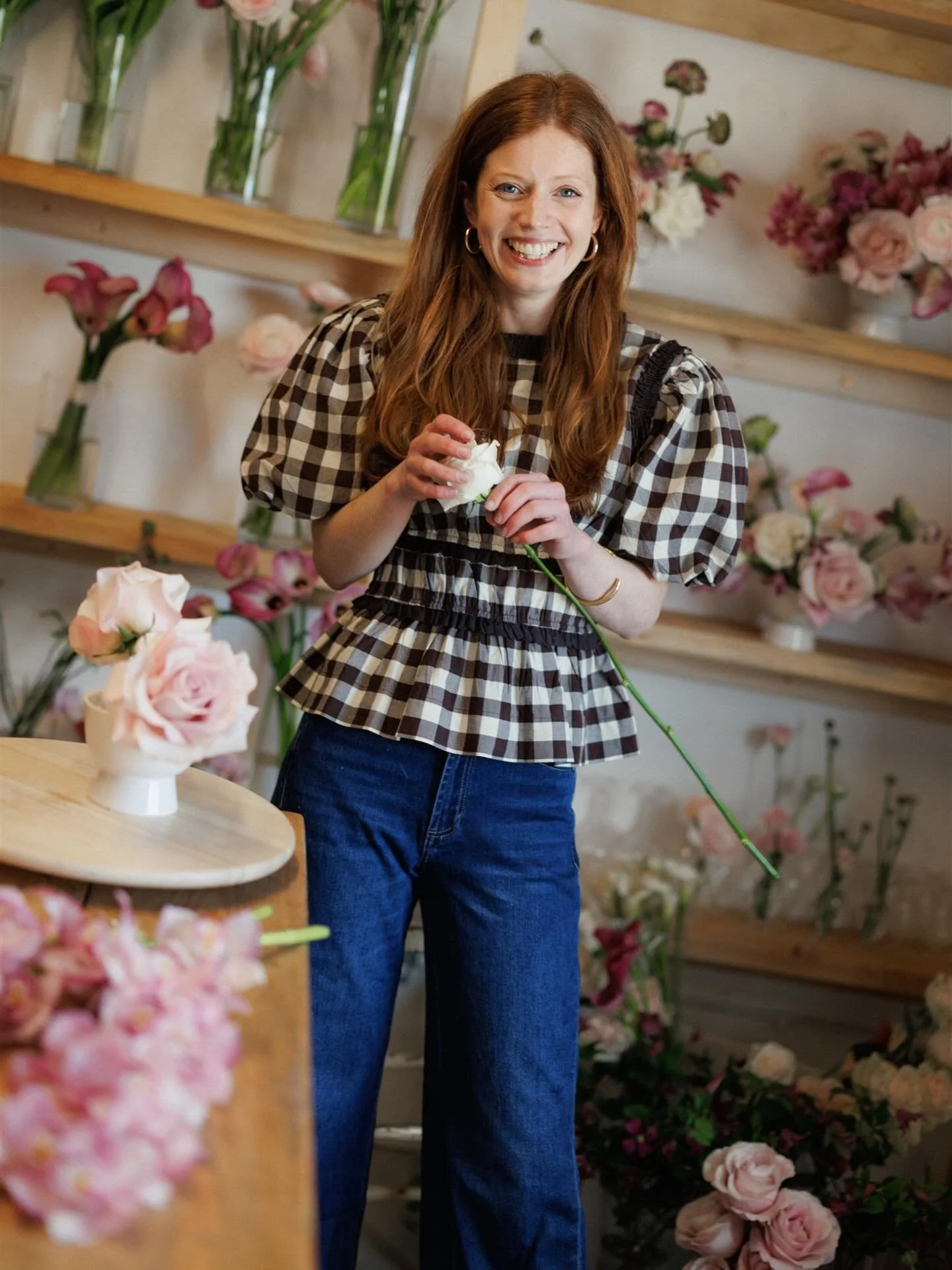 Portraits for India of @thistle_and_string , my flower queen 🌸🌷