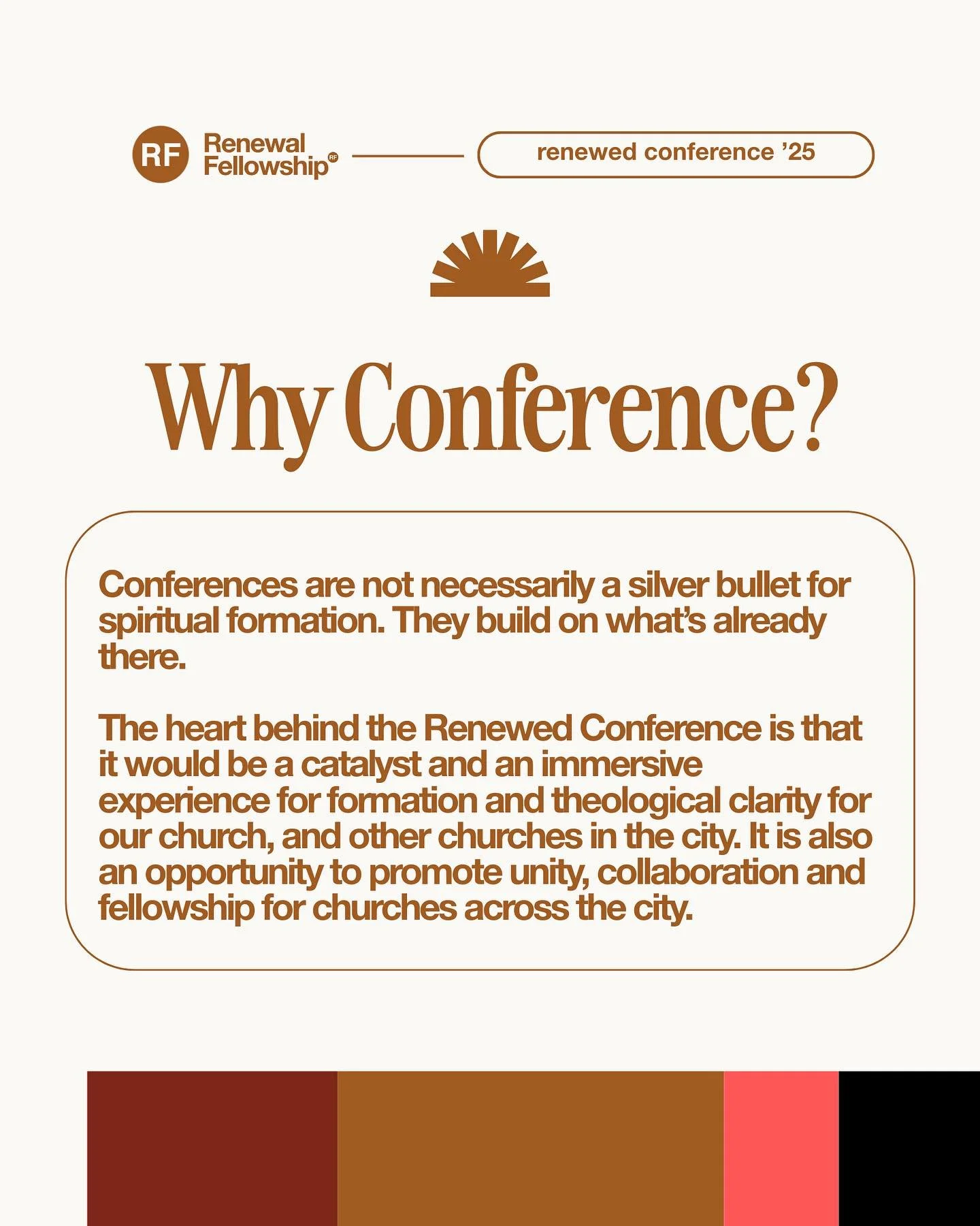 We would love to have you join us for the Renewed Conference. 

Get your ticket!