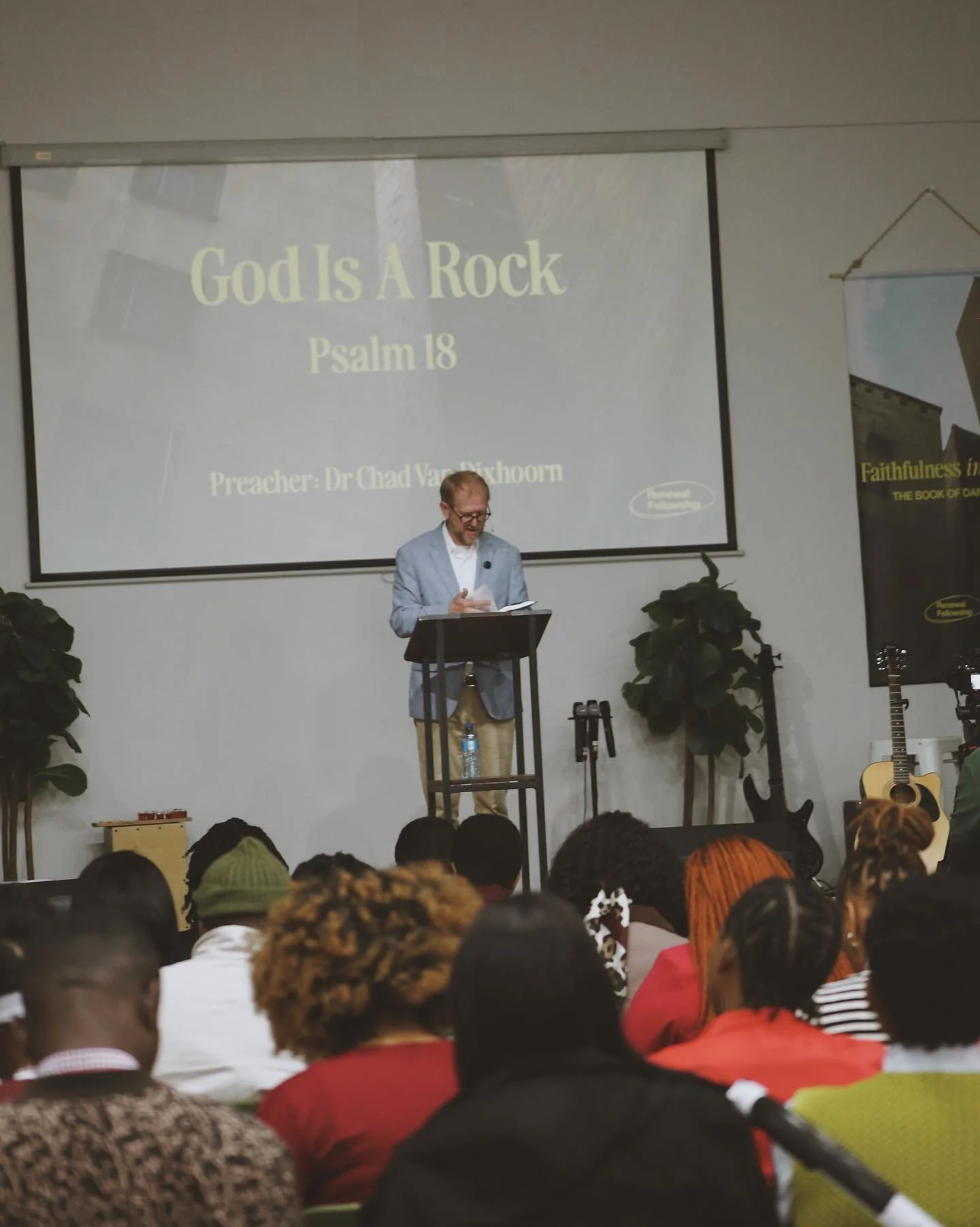 The LORD is my rock and my fortress and my deliverer,
 my God, my rock, in whom I take refuge,
 my shield, and the horn of my salvation, my stronghold.
- Psalm 18:2