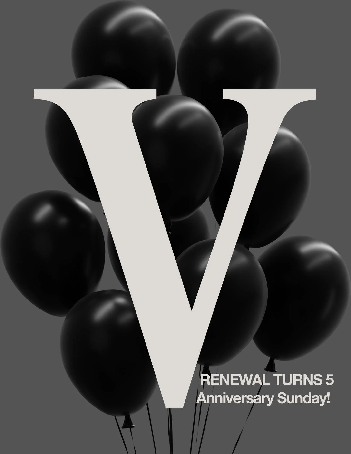 Looking back with gratitude!

This Sunday, we take time to reflect and celebrate God&rsquo;s goodness. 

Join us for Renewal Fellowship 5th anniversary Sunday!

Bring your friends and &lsquo;em&hellip;it&rsquo;s giving celebration!