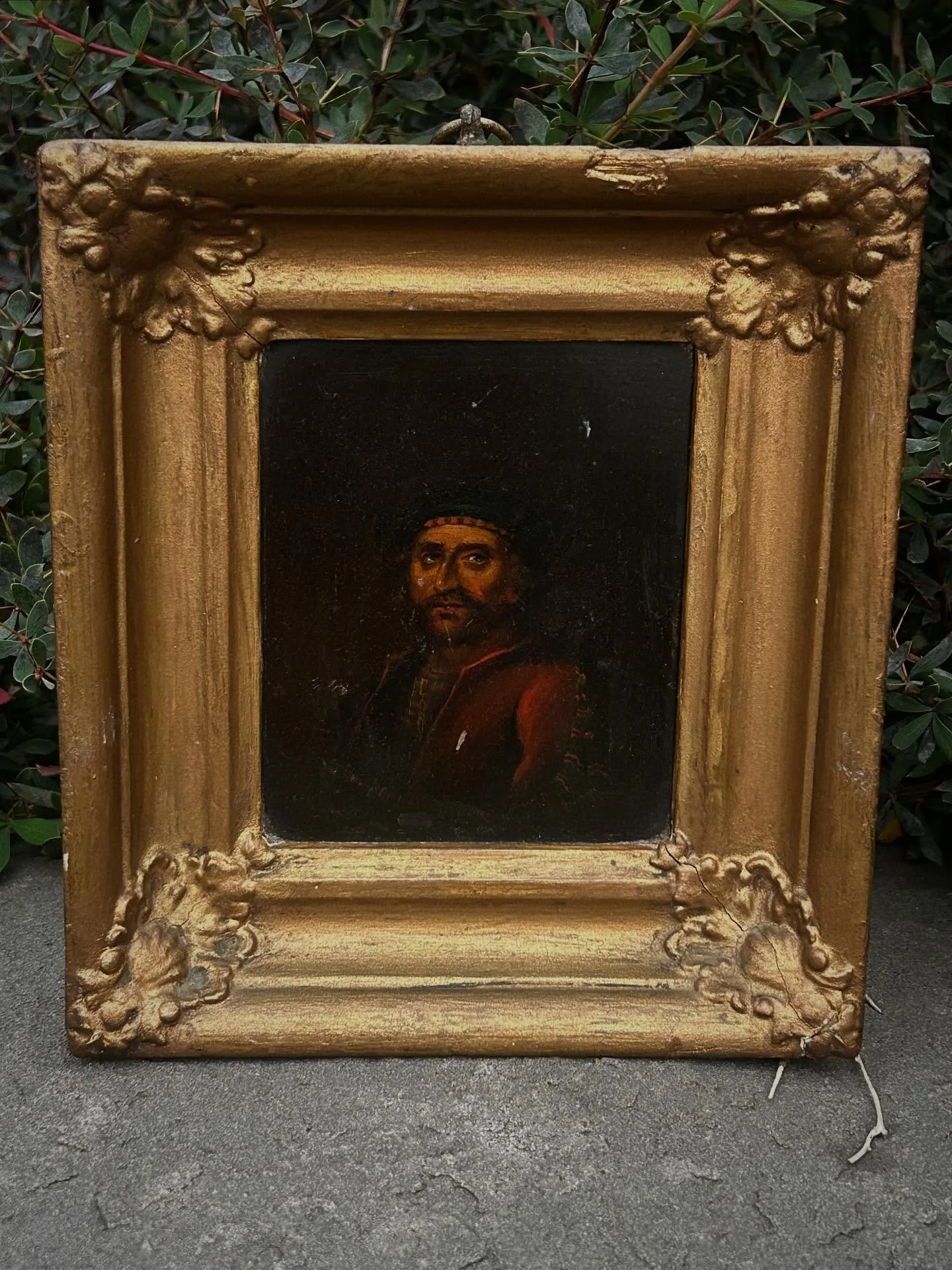 Small atmospheric oil on board in period frame. Early 19th century. Great moody look. Framed size approximately 17x19cm
&pound;120

#oil #painting #19thcenturyart #art #antique #antiques #decorstiveantiques #interiors