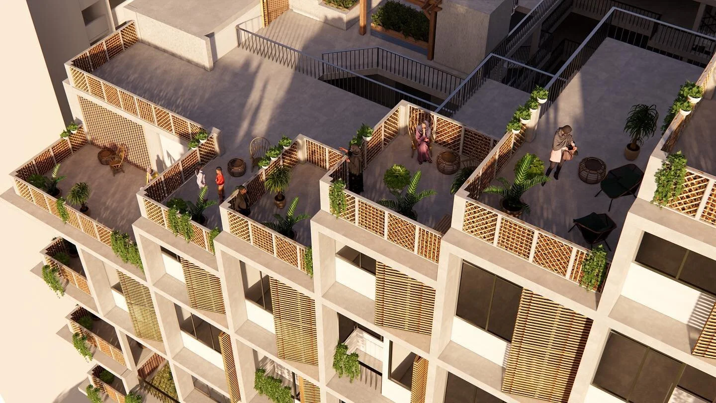 Responding quantitative forces (densities, building regulations, unit requirements), while preserving and enhancing quality. 

Project: Worli BDD Chawl Redevelopment
📍Mumbai, India

&bull;
&bull;
&bull;
&bull;

#architecture #archisource #rendering 