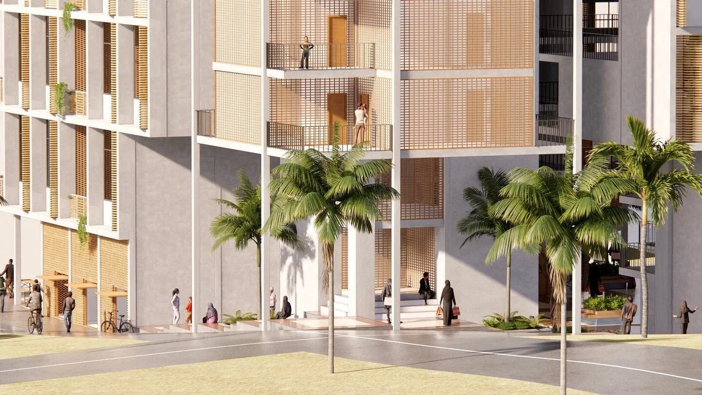 - Housing is an urban project, where connectivity to the larger urban realm is essential and where domesticity is embedded within larger social, cultural, and economic networks -

Project: Worli BDD Chawl Redevelopment
📍Mumbai, India

&bull;
&bull;
