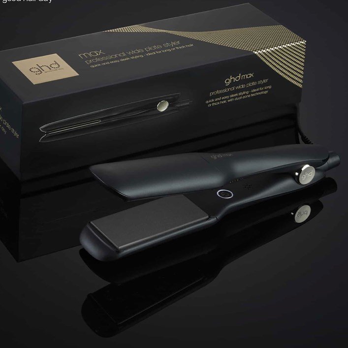 ✨Better than half price ✨

GHD max straighteners RRP &pound;199 on offer for &pound;99.
Last pair in stock. 

&ldquo;Reduced Due to damaged box*